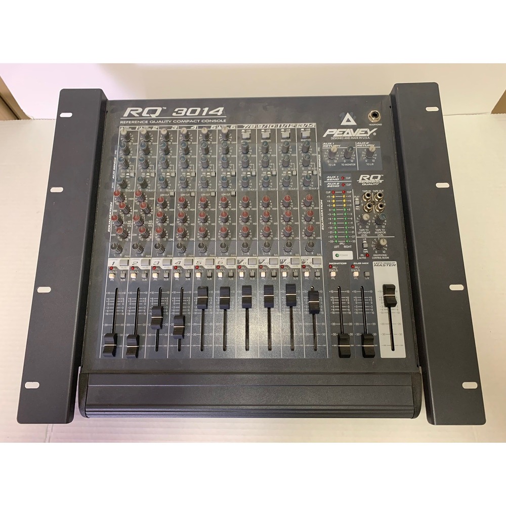 Peavey RQ 3014 14-Channel Analog Mixing Console w/ EQ & Aux Sends No Cables